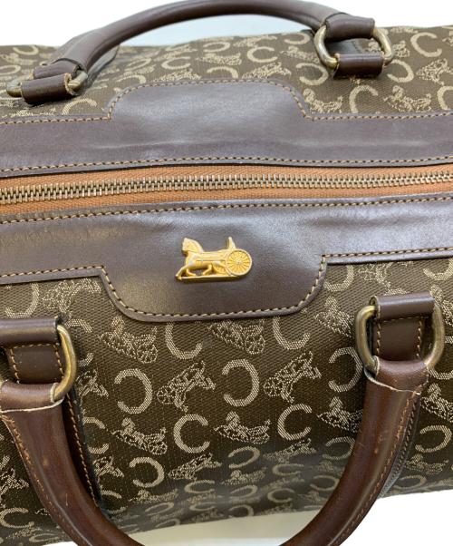 CELINE（セリーヌ）CELINE (セリーヌ) ボストンバッグ ブラウンの古着・服飾アイテム