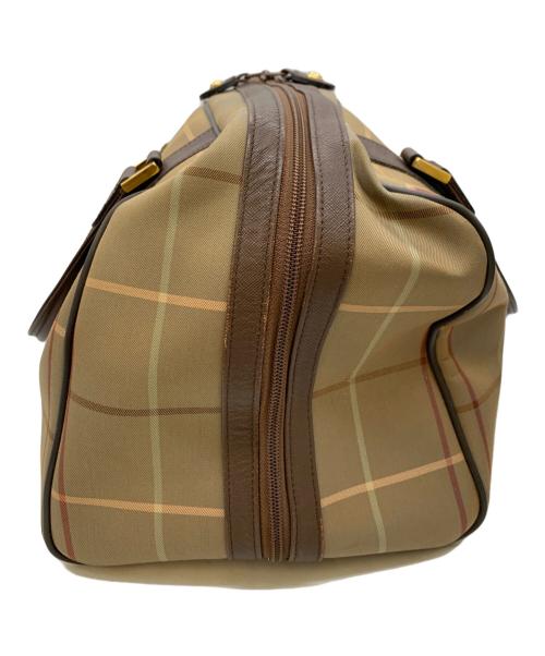 Burberry's（バーバリーズ）Burberry's (バーバリーズ) ボストンバッグ ブラウンの古着・服飾アイテム