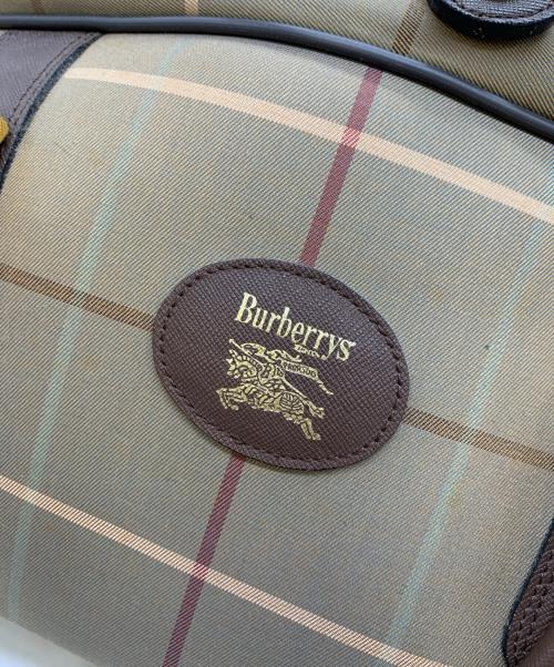 Burberry's（バーバリーズ）Burberry's (バーバリーズ) ボストンバッグ ブラウンの古着・服飾アイテム