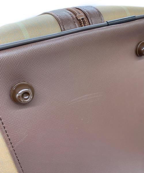 Burberry's（バーバリーズ）Burberry's (バーバリーズ) ボストンバッグ ブラウンの古着・服飾アイテム