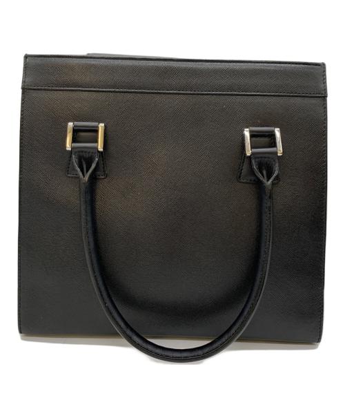 BURBERRY（バーバリー）BURBERRY (バーバリー) ハンドバッグ ブラックの古着・服飾アイテム