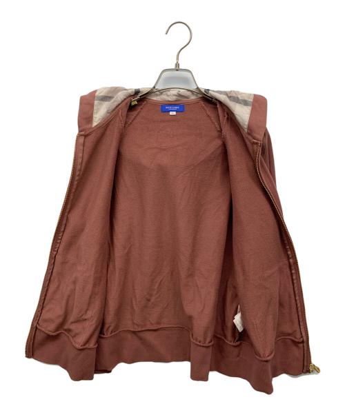 BLUE LABEL CRESTBRIDGE（ブルーレーベルクレストブリッジ）BLUE LABEL CRESTBRIDGE (ブルーレーベルクレストブリッジ) ジップパーカー ピンク サイズ:38の古着・服飾アイテム