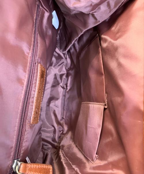 SNOBBIST（スノビスト）SNOBBIST (スノビスト) 2WAYショルダーバッグ ブラウンの古着・服飾アイテム