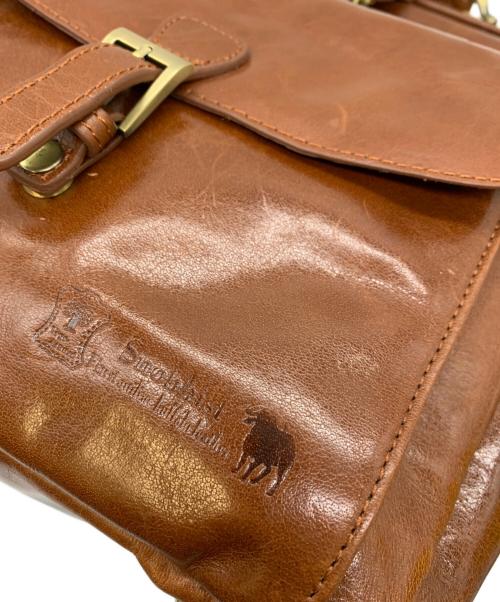 SNOBBIST（スノビスト）SNOBBIST (スノビスト) 2WAYショルダーバッグ ブラウンの古着・服飾アイテム