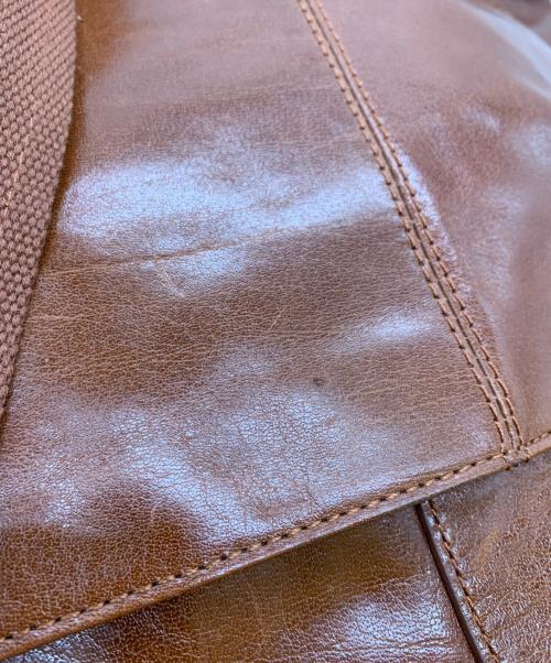 SNOBBIST（スノビスト）SNOBBIST (スノビスト) 2WAYショルダーバッグ ブラウンの古着・服飾アイテム