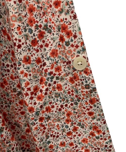 FRED PERRY（フレッドペリー）FRED PERRY (フレッドペリー) 柄シャツ レッド×ホワイト サイズ:Mの古着・服飾アイテム