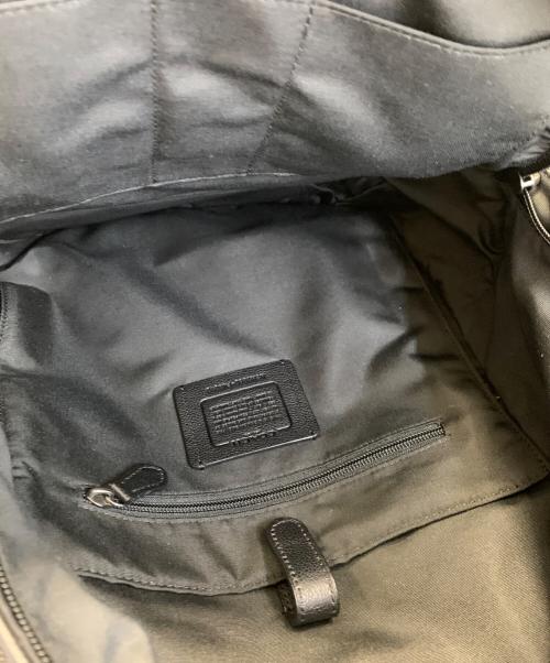 COACH（コーチ）COACH (コーチ) リュック ブラックの古着・服飾アイテム