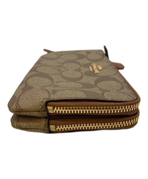 COACH（コーチ）COACH (コーチ) ポーチ ブラウンの古着・服飾アイテム