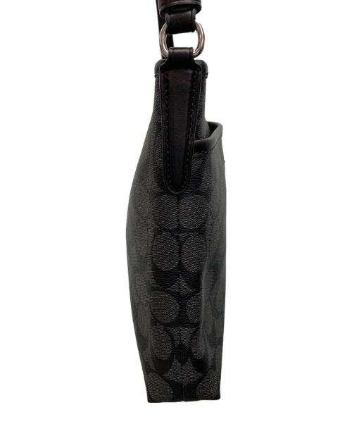 COACH（コーチ）COACH (コーチ) ショルダーバッグ ブラック×グレーの古着・服飾アイテム