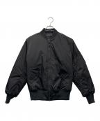 RAMIDUS×LOOPWHEELERラミダス×ループウィラー）の古着「MA-1ボンバージャケット」｜ブラック