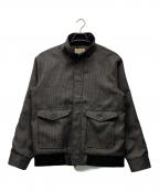 The Duffer of ST.Georgeザ ダファーオブセントジョージ）の古着「ジップジャケット」｜グレー