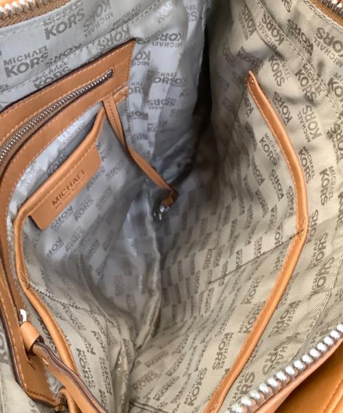 MICHAEL KORS（マイケル・コース）MICHAEL KORS (マイケルコース) トートバッグ ブラウンの古着・服飾アイテム