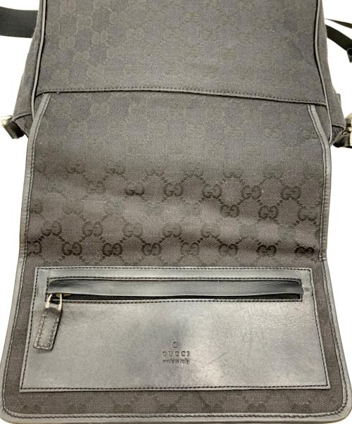 GUCCI（グッチ）GUCCI (グッチ) ショルダーバッグ ブラックの古着・服飾アイテム