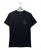 HUFハフ）の古着「半袖カットソー」｜ブラック