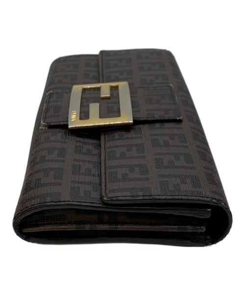 FENDI（フェンディ）FENDI (フェンディ) 長財布 ブラウンの古着・服飾アイテム