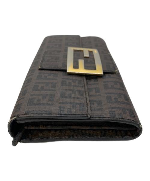 FENDI（フェンディ）FENDI (フェンディ) 長財布 ブラウンの古着・服飾アイテム