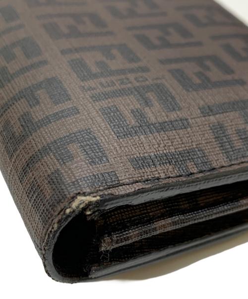 FENDI（フェンディ）FENDI (フェンディ) 長財布 ブラウンの古着・服飾アイテム