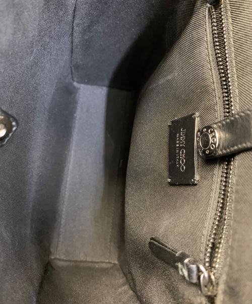 JIMMY CHOO（ジミーチュウ）JIMMY CHOO (ジミーチュウ) 2WAYショルダーバッグ ブラックの古着・服飾アイテム