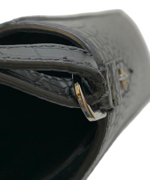 JIMMY CHOO（ジミーチュウ）JIMMY CHOO (ジミーチュウ) 2WAYショルダーバッグ ブラックの古着・服飾アイテム