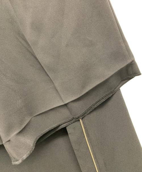 Snidel（スナイデル）Snidel (スナイデル) フロントジップタイトスカショーパン ブラック サイズ:1の古着・服飾アイテム