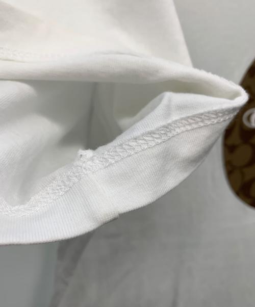 COACH（コーチ）COACH (コーチ) シグネチャー Tシャツ ホワイト サイズ:Sの古着・服飾アイテム