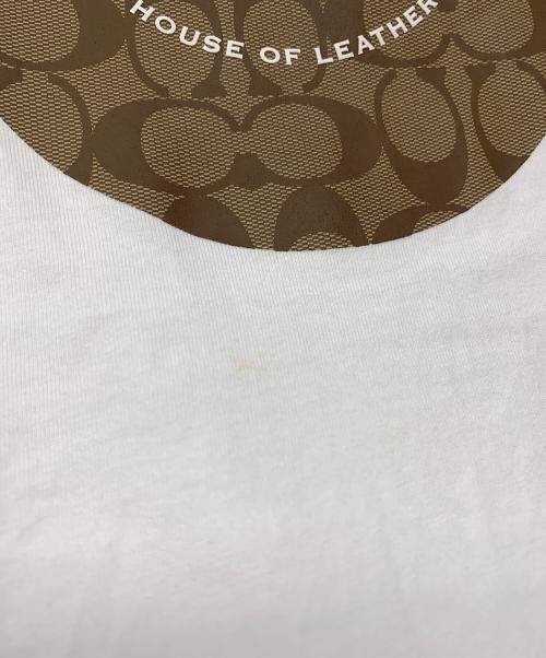 COACH（コーチ）COACH (コーチ) シグネチャー Tシャツ ホワイト サイズ:Sの古着・服飾アイテム