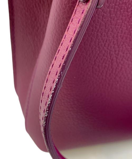 MCM（エムシーエム）MCM (エムシーエム) サッチェルバッグ パープルの古着・服飾アイテム