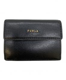 FURLA（フルラ）の古着「3つ折り財布」｜ブラック