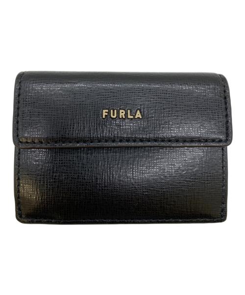 FURLA（フルラ）FURLA (フルラ) 3つ折り財布 ブラックの古着・服飾アイテム
