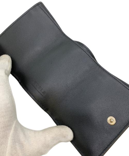 FURLA（フルラ）FURLA (フルラ) 3つ折り財布 ブラックの古着・服飾アイテム