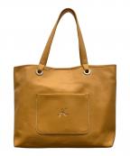 KITAMURAキタムラ）の古着「レザートートバッグ」｜ブラウン