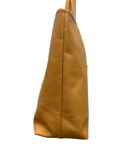 KITAMURA（キタムラ）KITAMURA (キタムラ) レザートートバッグ ブラウンの古着・服飾アイテム