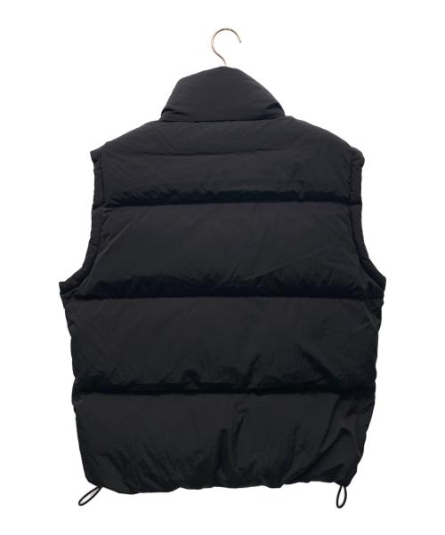 DIESEL（ディーゼル）DIESEL (ディーゼル) ダウンベスト ブラック サイズ:46の古着・服飾アイテム