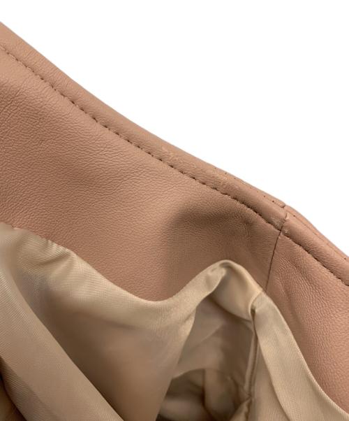 CHESTY（チェスティ）CHESTY (チェスティ) レザージャケット ピンクの古着・服飾アイテム