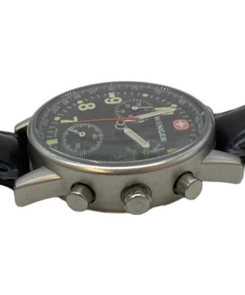 WENGER（ウェンガー）WENGER (ウェンガー) 腕時計 ブラックの古着・服飾アイテム