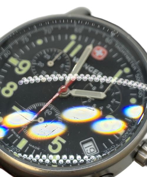 WENGER（ウェンガー）WENGER (ウェンガー) 腕時計 ブラックの古着・服飾アイテム