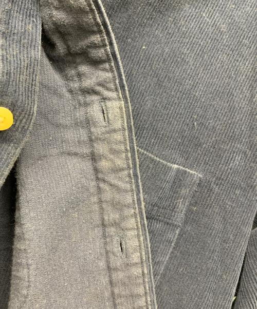 Yves Saint Laurent（イヴサンローラン）Yves Saint Laurent (イヴサンローラン) コーデュロイシャツ ネイビー サイズ:Lの古着・服飾アイテム