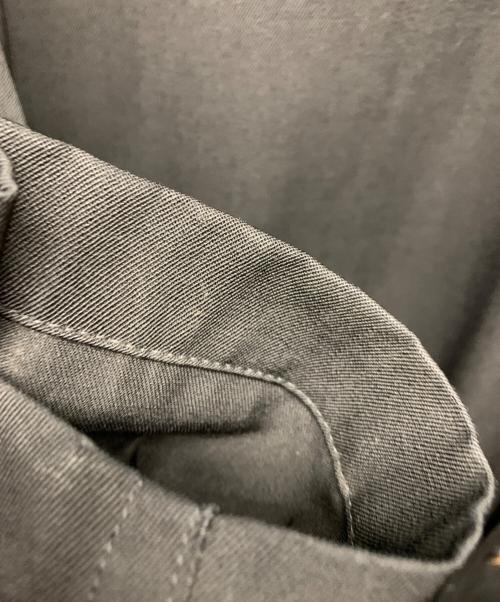 YOHJI YAMAMOTO DURBAN（ヨウジ ヤマモト × ダーバン）YOHJI YAMAMOTO DURBAN (ヨウジ ヤマモト × ダーバン) フーデッドコート ブラック サイズ:Lの古着・服飾アイテム