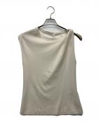 Chloeクロエ）の古着「袖なしカットソー」｜アイボリー