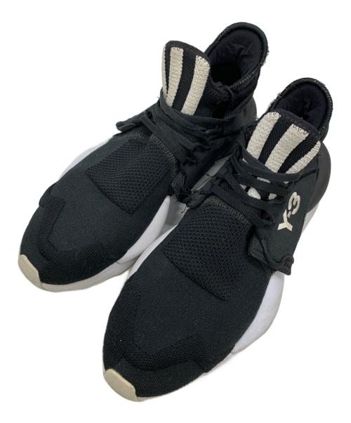 Y-3（ワイスリー）Y-3 (ワイスリー) スニーカー ブラック×ホワイト サイズ:27の古着・服飾アイテム