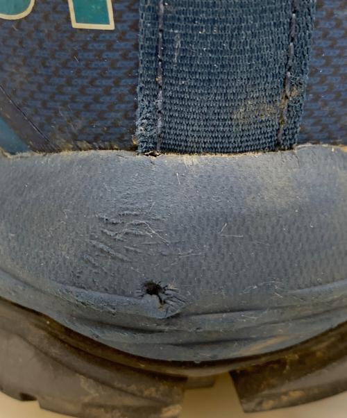 MAMMUT DUCAN HIGH（MAMMUT DUCAN HIGH）MAMMUT DUCAN HIGH (MAMMUT DUCAN HIGH) トレッキングブーツ ブルー サイズ:27の古着・服飾アイテム