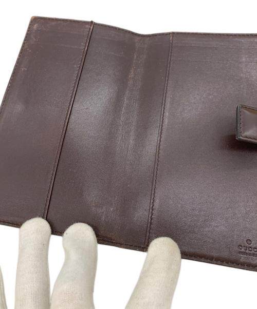 GUCCI（グッチ）GUCCI (グッチ) 手帳カバー ブラウンの古着・服飾アイテム