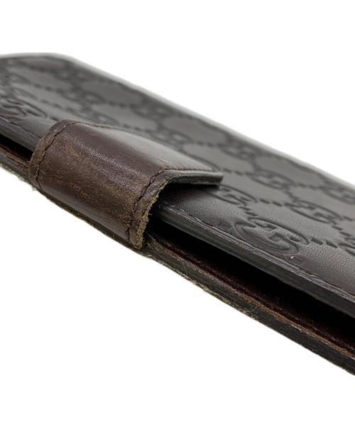 GUCCI（グッチ）GUCCI (グッチ) 手帳カバー ブラウンの古着・服飾アイテム