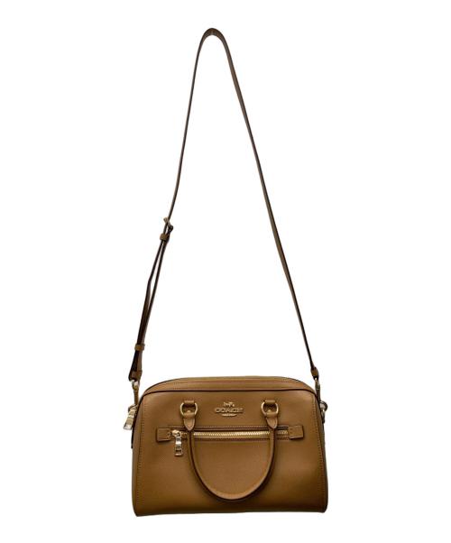 COACH（コーチ）COACH (コーチ) ハンドバッグ ブラウンの古着・服飾アイテム