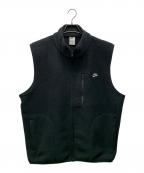 NIKEナイキ）の古着「ボアベスト」｜ブラック