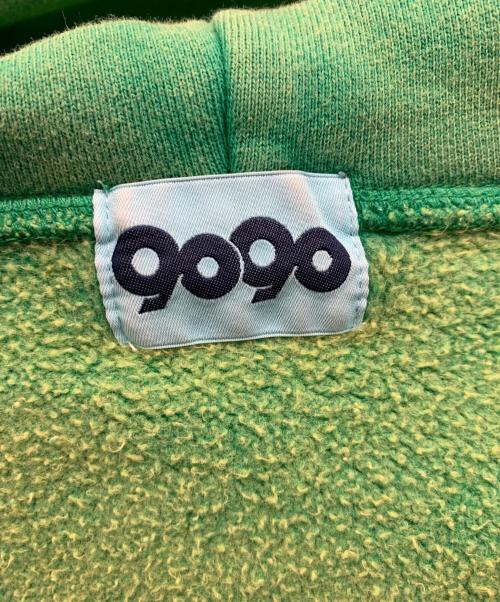 9090（9090）9090 (9090) ジップパーカー 黄緑 サイズ:Lの古着・服飾アイテム