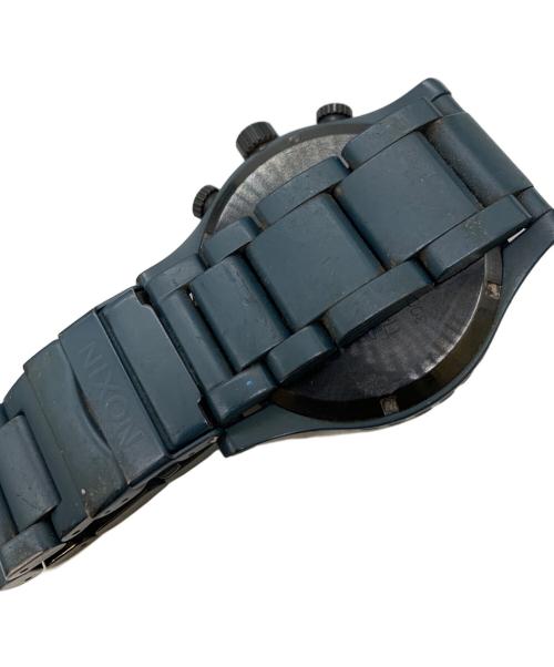 NIXON（ニクソン）NIXON (ニクソン) 腕時計 ネイビーの古着・服飾アイテム