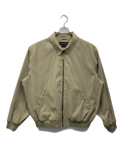 weathercast（weathercast）weathercast (weathercast) ジップブルゾン オリーブ サイズ:Lの古着・服飾アイテム