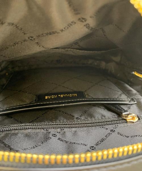 MICHAEL KORS（マイケル・コース）MICHAEL KORS (マイケルコース) リュック ブラックの古着・服飾アイテム