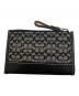 COACH (コーチ) コインケース ベージュ×ブラック：2500円